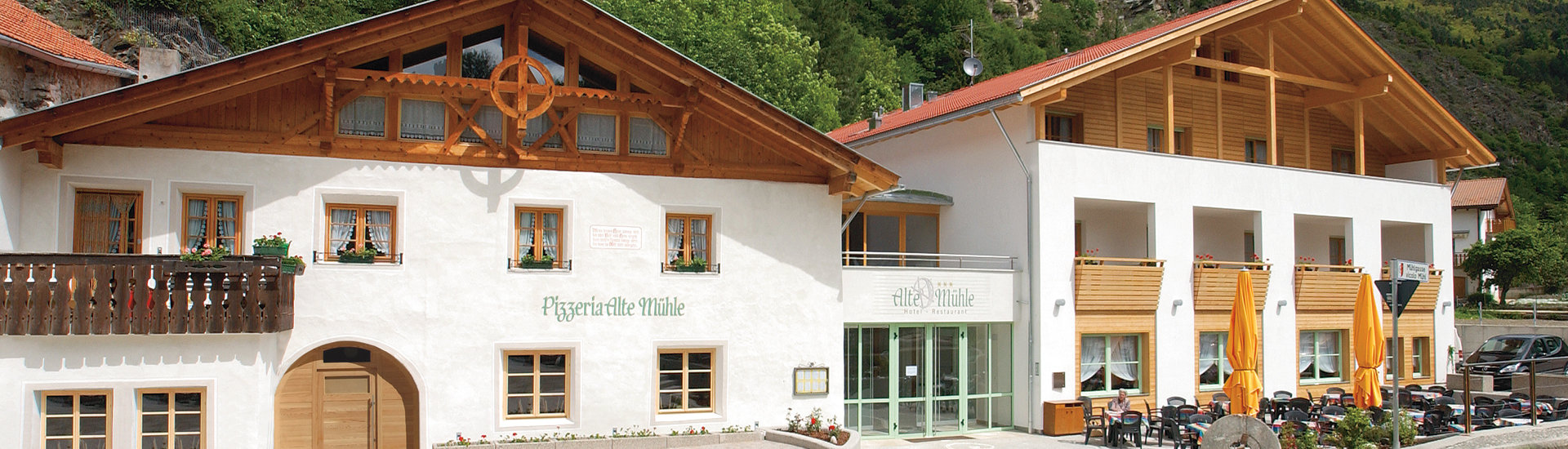 Urlaubsparadies<br />alte Mühle in Schluderns